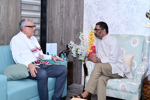 टीएमसी सांसद डेरेक ओ’ब्रायन ने CM हेमंत सोरेन से की मुलाकात टीएमसी