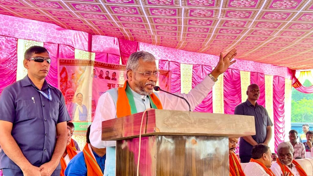 निर्लज्ज बनकर घाटशिला उपचुनाव में वोट मांग रहा इंडी गठगबंधन: बाबूलाल मरांडी