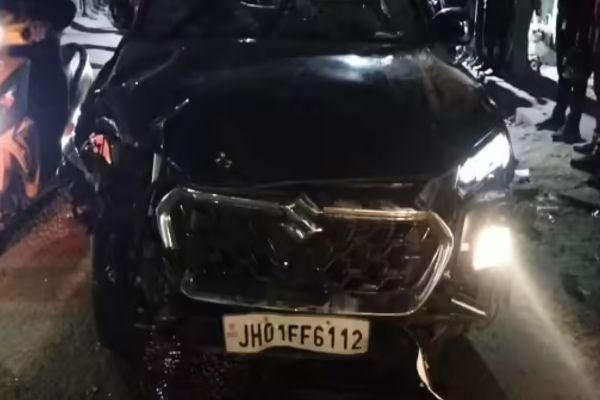 तेज रफ्तार कार ने कई लोगों को मारी टक्कर, ड्राइवर गिरफ्तार ड्राइवर
