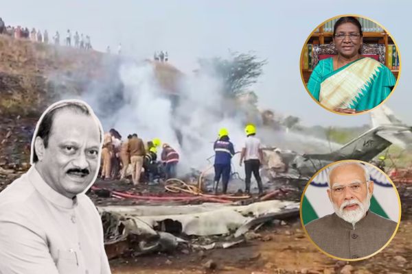 विमान हादसे में डिप्टी सीएम अजीत पवार का निधन, राष्ट्रपति और पीएम मोदी ने जताया शोक अजित
