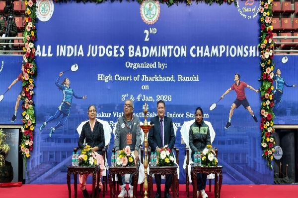 खेलगांव में ऑल इंडिया जजेज बैडमिंटन टूर्नामेंट का आगाज