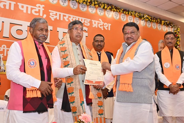 झारखंड बीजेपी के नए प्रदेश अध्यक्ष बने आदित्य साहू, मिली ढेरों बधाइयां भाजपा