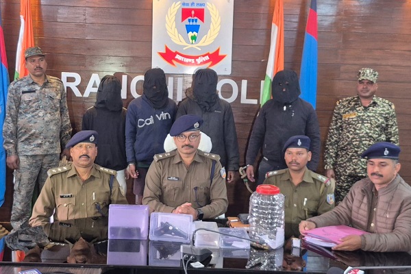 उधार के रुपये को लेकर हुई थी इबरार अंसारी की ह’त्या, चार गिरफ्तार इबरार