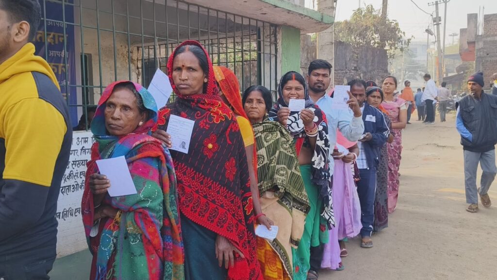 निकाय चुनाव 2026 : 9 बजे तक रांची में 07.28% और बुंडू में 11.74% हुआ मतदान चुनाव