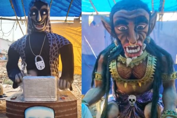 देवघर नगरी सजधज कर तैयार, शाम में निकलेगी शिव बारात, साइबर दैत्य रहेगा आकर्षण का केंद्र शिव