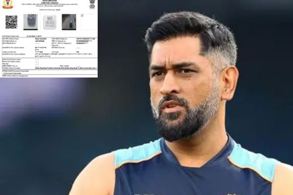 “कैप्टन कूल” एक बार फिर चर्चा में, बल्ला नहीं बल्कि ट्रैफिक चालान बना कारण कैप्टन