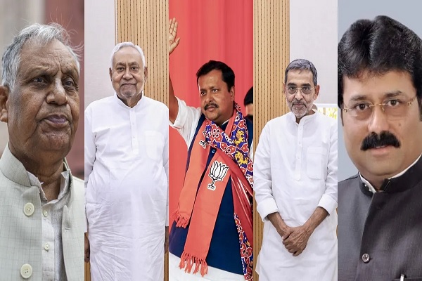 बिहार राज्यसभा चुनाव में एनडीए की बड़ी जीत, सभी पांच उम्मीदवार विजयी बिहार