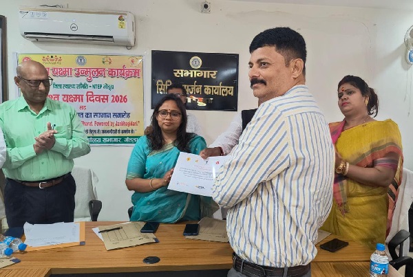 विश्व टीबी दिवस पर जितपुर खनन परियोजना की पहल को मिला सम्मान, ‘निश्चय मित्र’ बना सहारा टीबी दिवस
