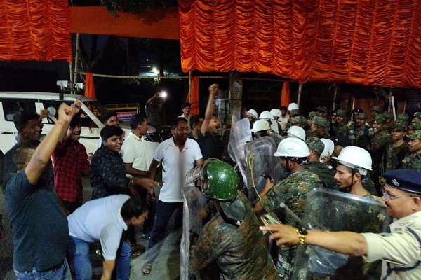 रामनवमी को लेकर पाकुड़ में सुरक्षा का रिहर्सल, मॉक ड्रिल से पुलिस का सख्त संदेश रामनवमी