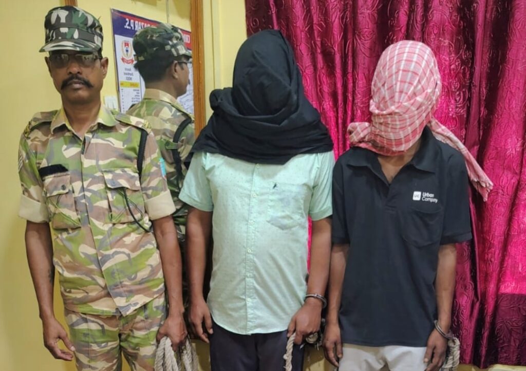 रांची में एसी कॉपर वायर चोरी का खुलासा, कबाड़ी दुकानदार समेत दो गिरफ्तार