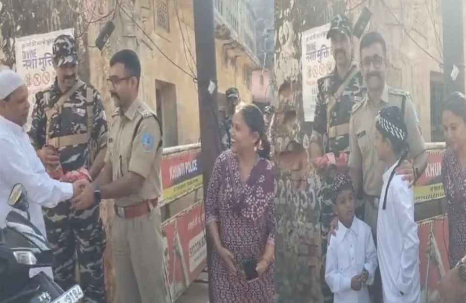 जब सड़क पर उतरे एसपी और मस्जिद पहुंचे डीसी… खूंटी में बकरीद बनी भाईचारे और भरोसे की मिसाल