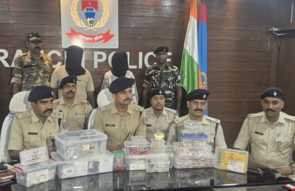 घरों में सेंधमारी करने वाले गिरोह की रांची पुलिस ने खोली पूरी कुंडली, सरगना समेत दो गिरफ्तार