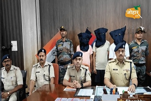 जामताड़ा में तीन साइबर ठग चढ़े पुलिस के हत्थे, 9 मोबाइल और 22 सिम कार्ड बरामद