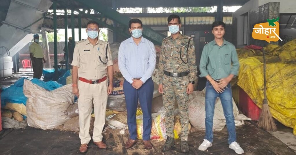 Johar Live Impact : खबर छपने के बाद हरकत में आई झारखंड पुलिस, खूंटी और हजारीबाग में लाखों का नशीला पदार्थ नष्ट पुलिस कप्तानों