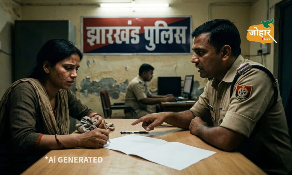 सादे कागज पर हस्ताक्षर लेकर रेप का केस करती है झारखंड की पुलिस Police (Representative Image)
