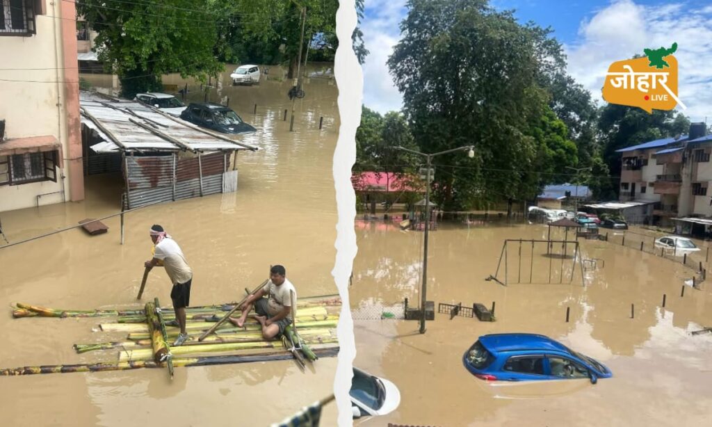 असम में बाढ़ का कहर: 16 जिलों में 5.64 लाख से ज्यादा लोग प्रभावित, 24 घंटे में 21 मौतें