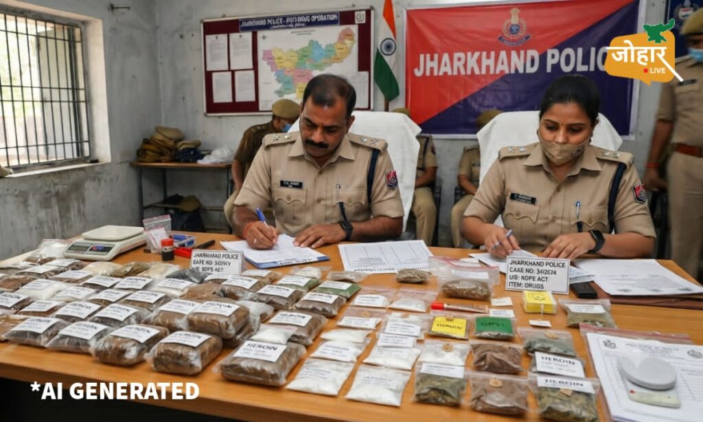 झारखंडः पुलिस ने फ्रीज कराए 150 करोड़, 41 करोड़ का ड्रग्स भी जब्त