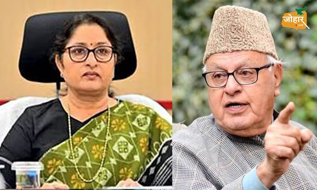 फारूक अब्दुल्ला को कश्मीर पर बोलने का हक नहीं, केंद्रीय मंत्री अन्नपूर्णा देवी का पलटवार