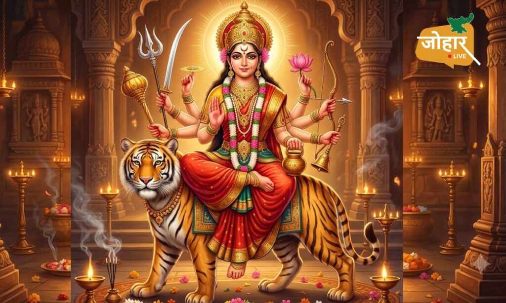 नवरात्रि के तीसरे दिन करें मां चंद्रघंटा की पूजा, जानें विधि, मंत्र और भोग