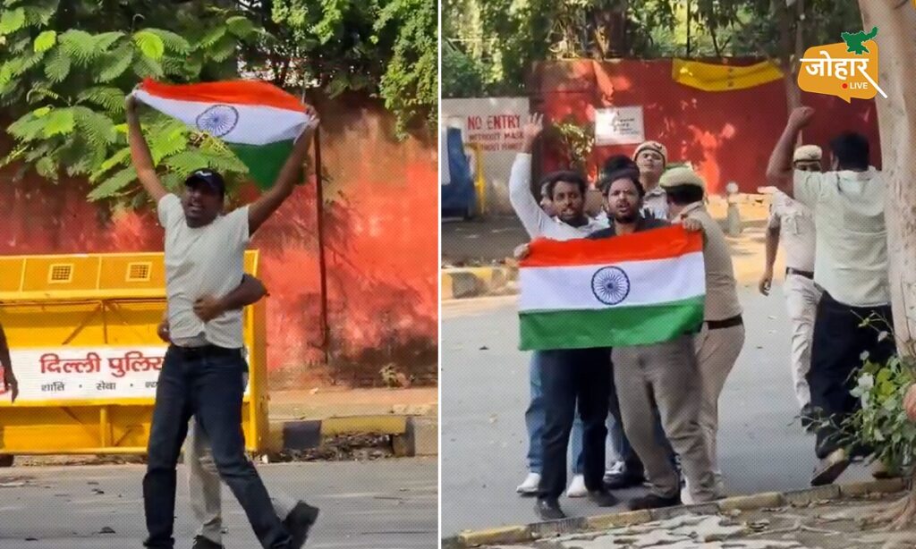 जंतर-मंतर पर तिरंगा लहरा रहे थे CJP नेता, सौरभ दास समेत 3 दिल्ली पुलिस की हिरासत में CJP